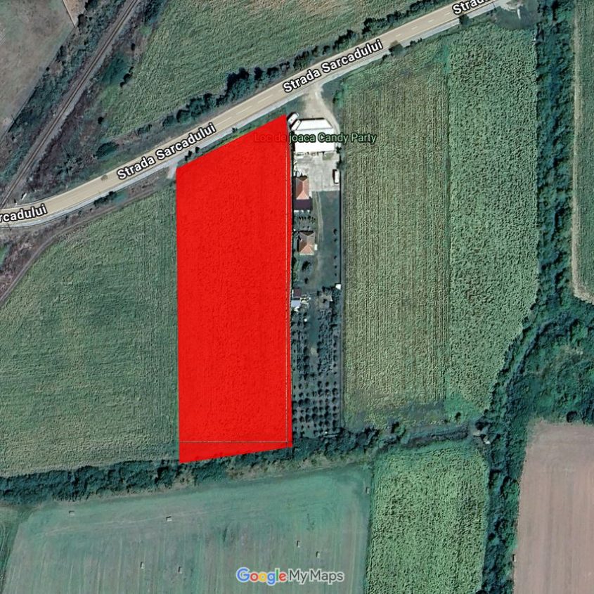 📍 Teren intravilan de vânzare în Salonta – 9.800 mp