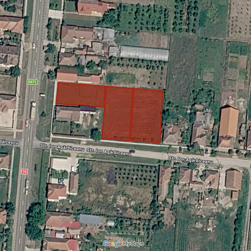 🏡 De vânzare 3 parcele de teren în Avram Iancu, jud. Bihor